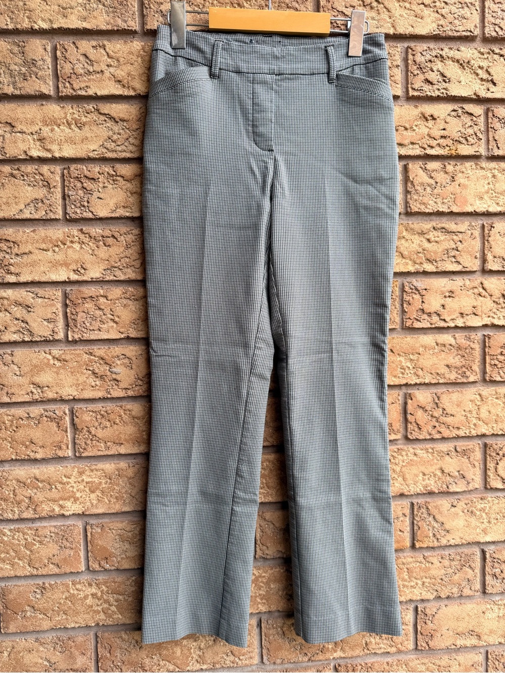 🌿10/$25 • Reitmans Straight-Leg High-Rise Houndstooth Pants